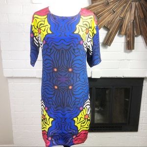 Anthropologie vintage Roopa Pemmaraju silk dress